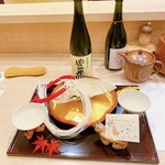 蕎麦割烹  倉田 - 誕生日祝酒