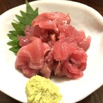 居酒屋 松風 - まぐろ中落ち（ひがしもの）