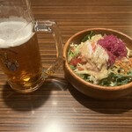 びっくりドンキー - ビールとクラシックサラダ