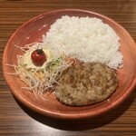 びっくりドンキー - レギュラーディッシュバーグ150g +ライス大盛