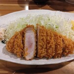 とんかつ 大倉 - とんかつ定食（1580円）