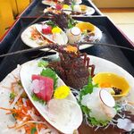 割烹ヤマニ - 伊勢海老お造り