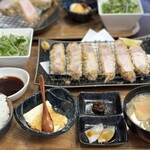 黒豚の館 - ■黒豚特上ロースかつ定食¥3,300