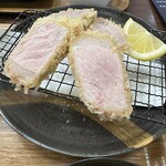 黒豚の館 - ■黒豚熟成プレミアムヒレ&ロースかつ定食¥3,300