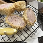 黒豚の館 - ■黒豚熟成プレミアムヒレ&ロースかつ定食¥3,300