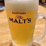 224793895 - 普段ビールはあまり飲まないのですが、美味しそうな一杯でした