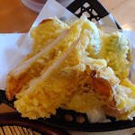 二代目竹渕 - 鶏天と野菜5種の天ぷら