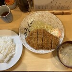 とんかつ燕楽 - カツランチ