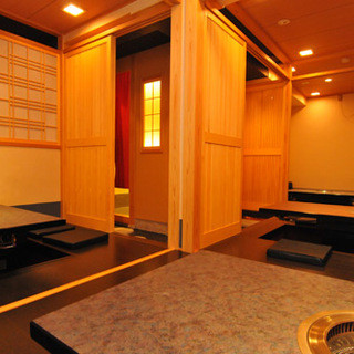 We offer a variety of private rooms