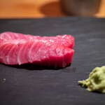 Course (one example of sashimi)