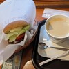 モスバーガー - モーニング野菜バーガーのドリンクセット（540円也