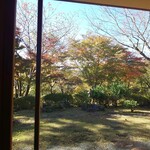 茶室 おおすみ山居 - 座った目の前の眺め
