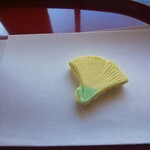 茶室 おおすみ山居 - お菓子は季節感がいいですね