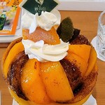 Kannon Yama Furutsu Para - 一番上にあんぽ柿、黒い紀の川柿、大きな太秋
