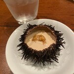 ビストロ ル フルール - ウニプリン、残っていてラッキーです。