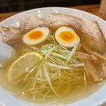 ラーメン 哲學 - 塩チャーシュー＋味玉