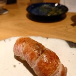 Sushi Takase - 大トロの握り。