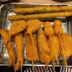 Kushikatsu Shirotaya - しろたやセット(1780円)