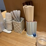 つけ麺 はま紅葉 - 卓上2