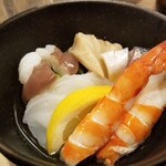 出羽鮨 - 酢の物。