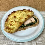 丹青 - 本日のクロックムッシュ サーモンスピナッチ