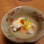 江戸三 - 海老とかぶの和え物♪