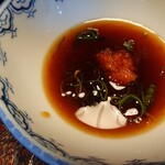 江戸三 - 湯豆腐のぽん酢♪自家製