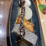 くじら - おでん盛り合わせ 味噌味