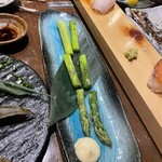 くじら - アスパラ