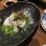 くじら - まぐろの山かけ