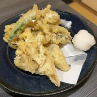しゃぶしゃぶ 吟半 お台場店 - 「舞茸の天ぷら」800円