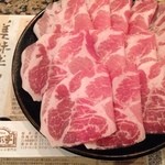しゃぶ亭 西梅田店 - 特選 豚しゃぶ