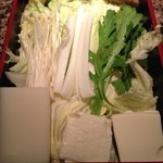 しゃぶ亭 西梅田店 - お野菜