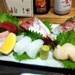 Kogomi An - お造り（定食の主菜）