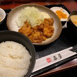 Niyu To Kiyoshouya - 今回オーダーのチキン南蛮定食