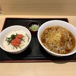 いろり庵きらく - 【朝限定10時まで】明太子ご飯セット