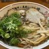 尾道らーめん 燈 - 尾道ラーメン　並　九条ネギトッピング