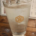 肉汁餃子のダンダダン - レモンサワー548円が半額