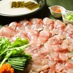 Tsuchikatsu - 「ぶりしゃぶ」大人気！冬ならではの食材、ブリを豪快にしゃぶしゃぶ！コースあります。