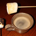 潮路亭 - 焼きマシュマロ体験
