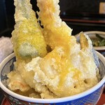 Tempura Shubou Maachan - 味わい塩天丼。