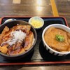 豚丼と摩周そば くまうし - 