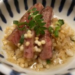 古民家焼肉 古登里 - 銘柄牛ひつまぶし(京都 平井牛)(ご飯大盛り) 2900円