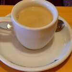 珈琲所コメダ珈琲店 - ミルクコーヒー520円