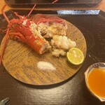 三源庵 - 伊勢海老とオマールソース