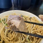 つけ麺屋しずく - 焼豚、味染み込んでます！