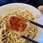 つけ麺屋しずく - ツヤツヤ輝いてらっしゃる。