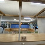 いつもそばに - イートインのテーブル