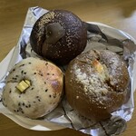 HAVE A NICE DAY PINKY BAGLE - 土曜日の朝食で、手篭めにされたベーグル達（笑）