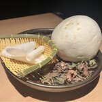 Kanzen Koshitsu Shabushabu Kyuu - 本日の厳選野菜(聖護院蕪)